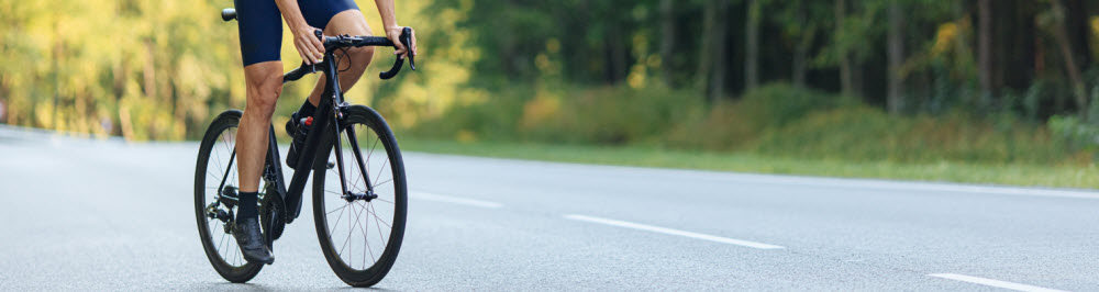 male cyclist